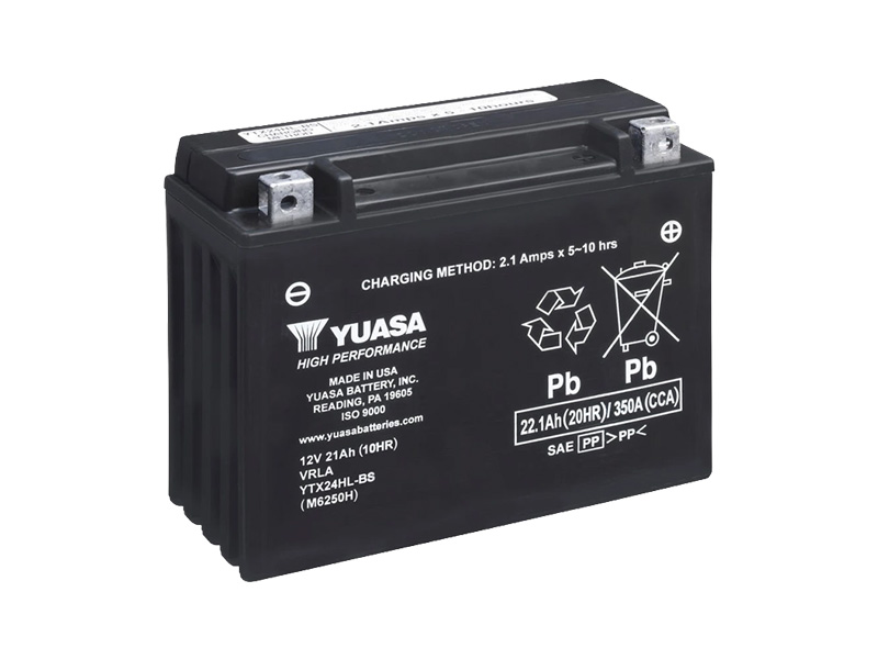 Levně Motobaterie YUASA (originál) YTX24HL-BS, 12V, 21Ah