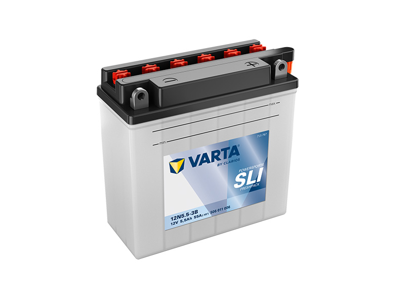Levně Motobaterie VARTA 12N5.5-3B, 6Ah, 12V