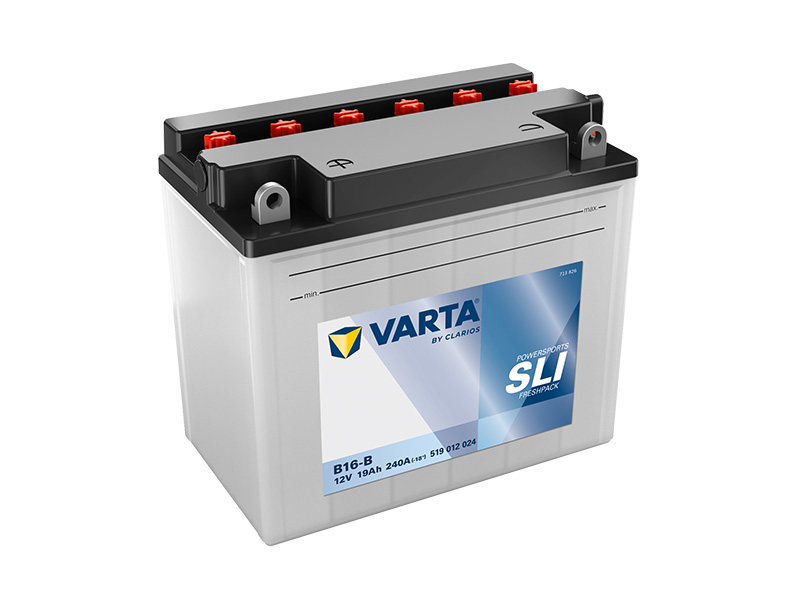 Levně Motobaterie VARTA B16-B, 19Ah, 12V
