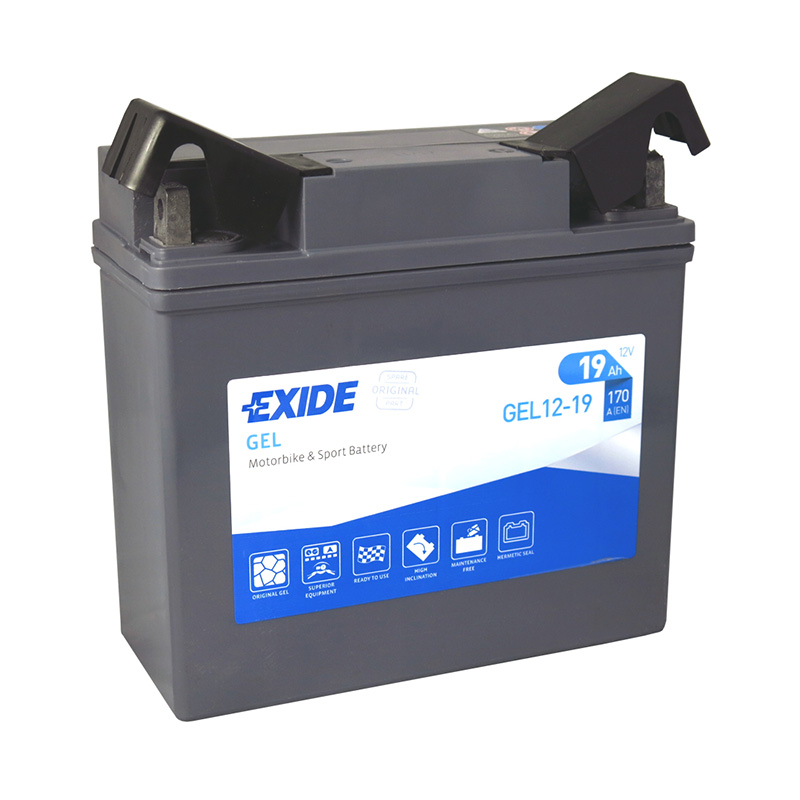 Levně Motobaterie EXIDE BIKE GEL 19Ah, 12V, GEL12-19 (51913-BMW)