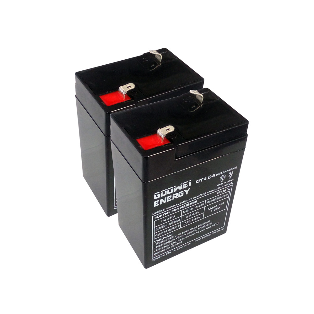 Goowei Energy OT4.5-6 6V 4,5Ah APC RBC1 Goowei Energy OT4.5-6 6V 4,5Ah APC RBC1