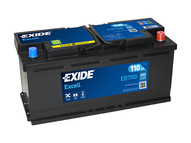 Levně Exide Excell 12V 110Ah 850A EB1100