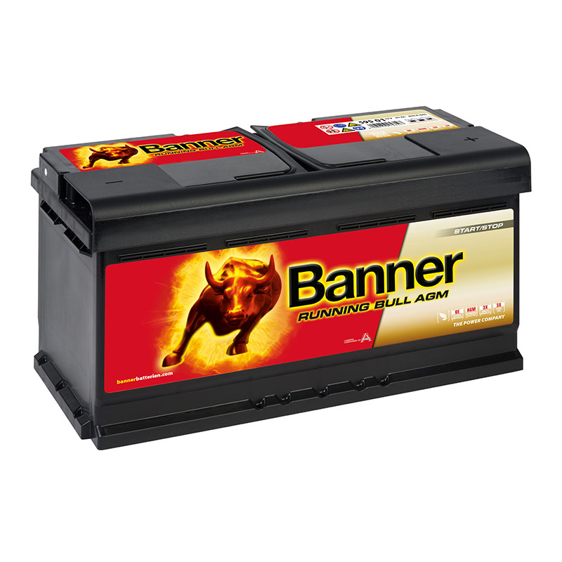 Banner Running Bull AGM 12V 92Ah 850A 592 01