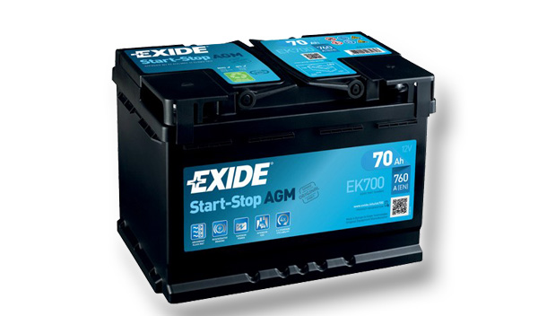 Levně Exide Star-Stop AGM 12V 70Ah 760A EK700