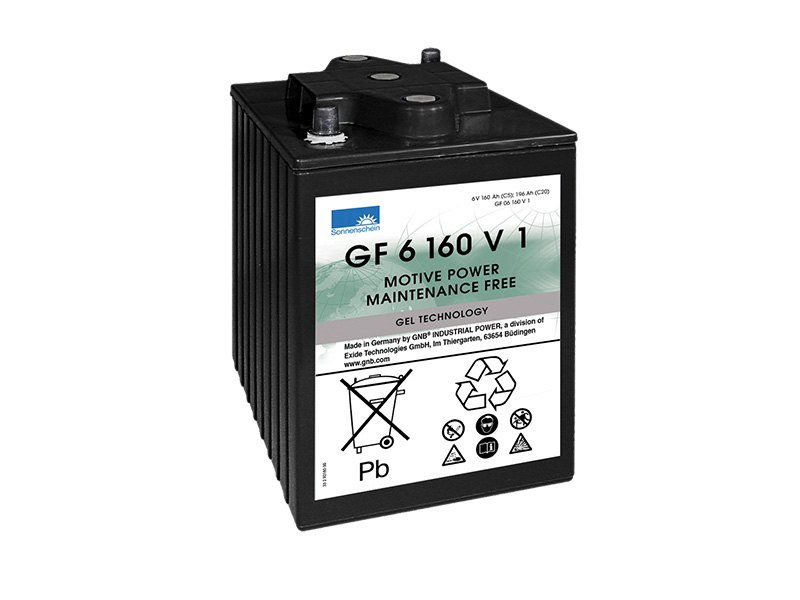 Levně Gelový trakční akumulátor SONNENSCHEIN GF 06 160 V 1, 6V, C5/160 Ah, C20/196Ah