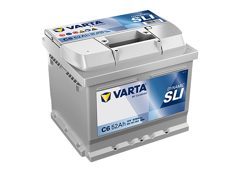 VARTA SILVER Dynamic 12V 52Ah 520A 552 401 052