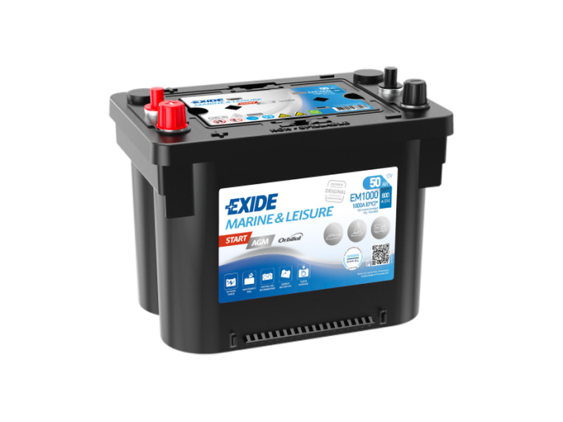 Levně EXIDE START AGM 12V 50Ah 800A EM1000