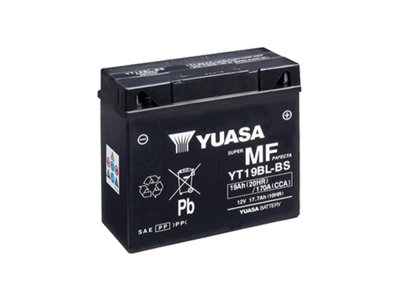Levně Motobaterie YUASA (originál) YT19BL-BS, 12V, 17.7Ah