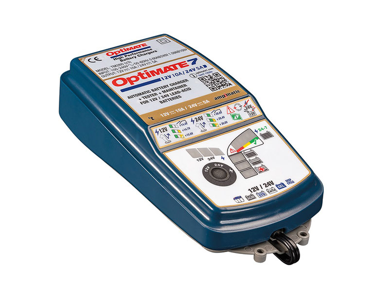 Levně TECMATE nabíječka OPTIMATE 7, 12V - 10A / 24V - 5A, TM260