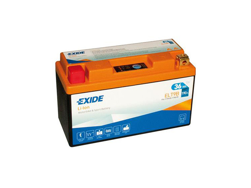 Levně Motobaterie EXIDE BIKE Li-Ion 3Ah, 12V, ELT9B