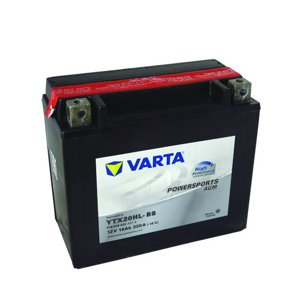 Motobaterie VARTA YTX20HL-BS, 12V, 18Ah
