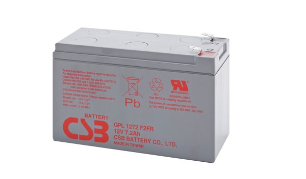 CSB 12V 7,2Ah GPL1272 F2