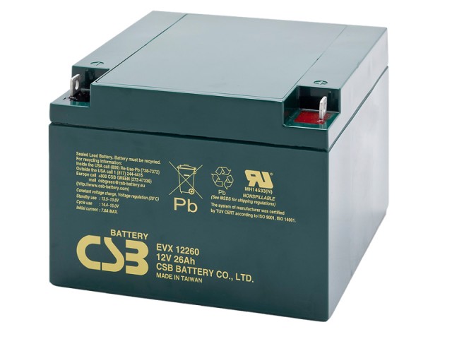 Levně CSB 12V 26Ah EVX12260 I
