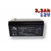 Staniční (záložní) baterie GOOWEI ENERGY OT3.4-12, 3.4Ah,12V ( VRLA )