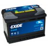 Autobaterie EXIDE Excell 74Ah, 680A, 12V, EB741