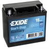 Autobaterie EXIDE START-STOP 12V 15Ah 200A EK151