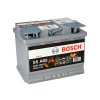 Autobaterie BOSCH S5A 050, 60Ah, 12V, AGM (0 092 S5A 050)