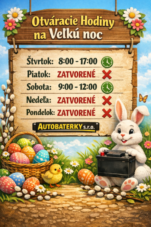 Veľkonočné otváracie hodiny