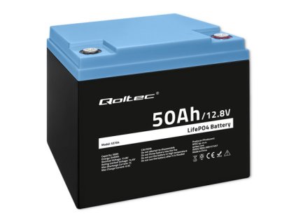 lifepo4 50 ah qoltec