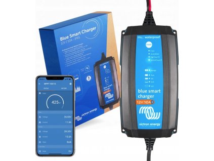 Nabíjačka Victron Energy Blue Smart IP65 Charger 12V 10A s DC konektorom