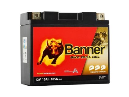Motobatéria Banner Bike Bull GEL BGT12B-4