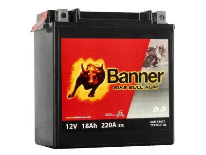 Motobatéria Banner Bike Bull AGM BTX20CH-BS