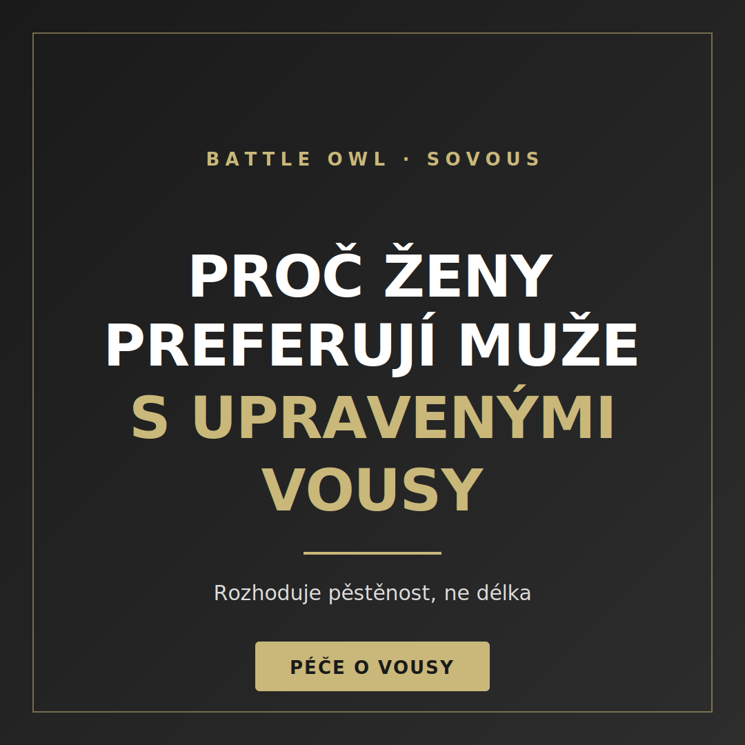 Proč ženy preferují muže s upravenými vousy (a co s tím udělat)