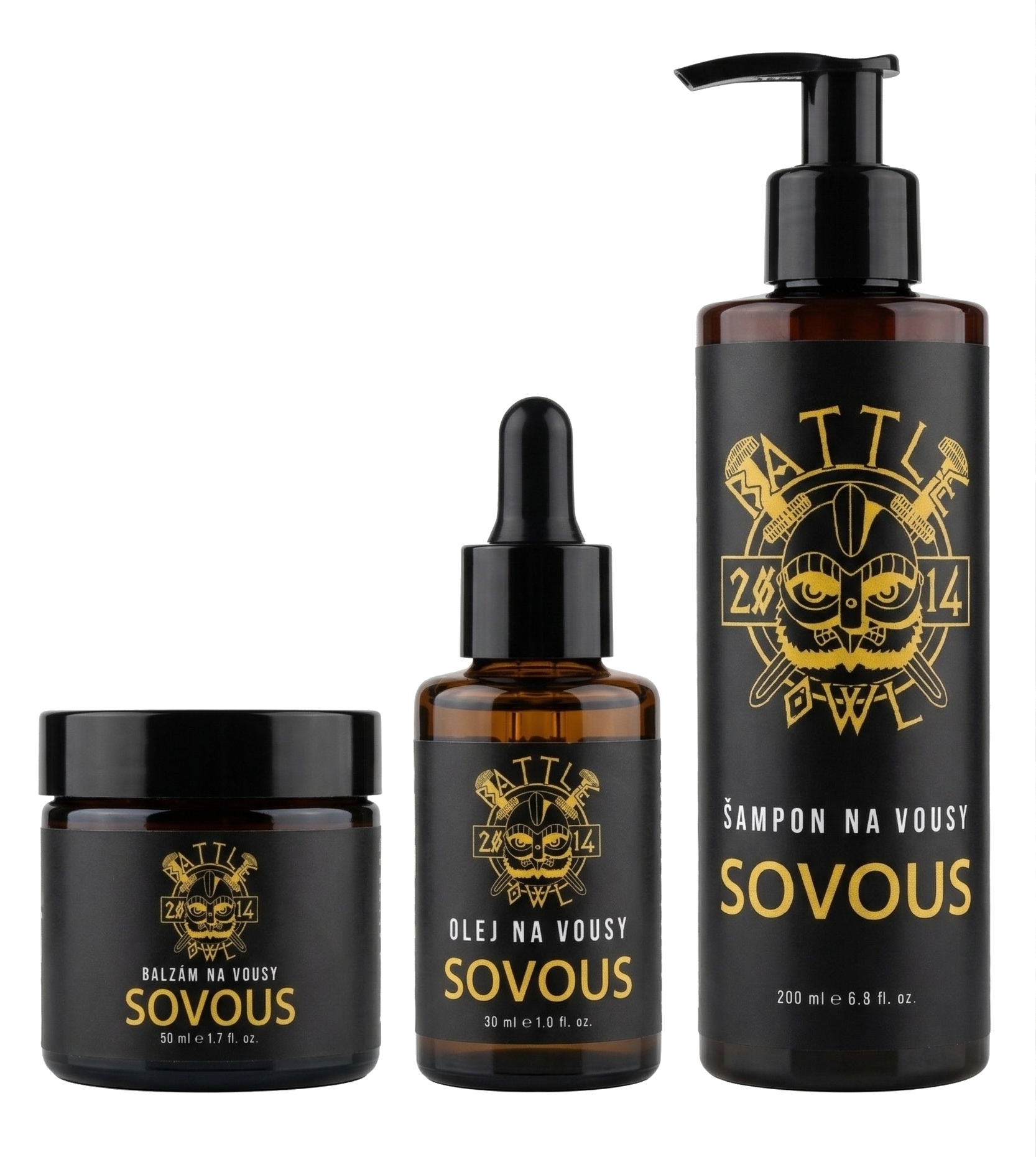 Kosmetika na vousy SOVOUS!