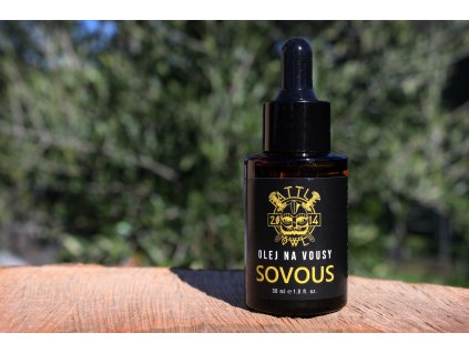Olej na vousy SOVOUS, kvalitní kosmetika pro muže