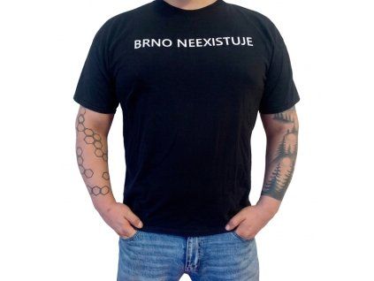 Brno neexistuje Tričko Battle Owl