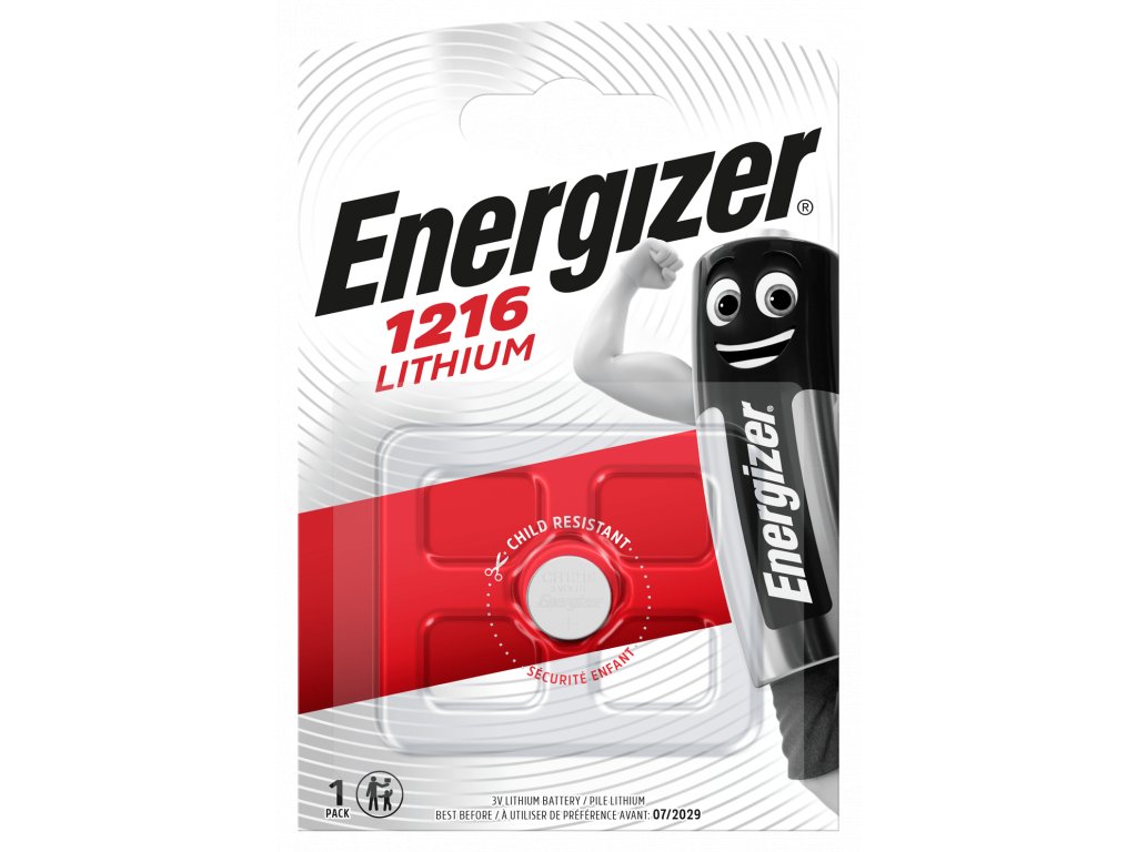 Energizer CR1216 1ks lítiová gombíková batéria EN-E300163400