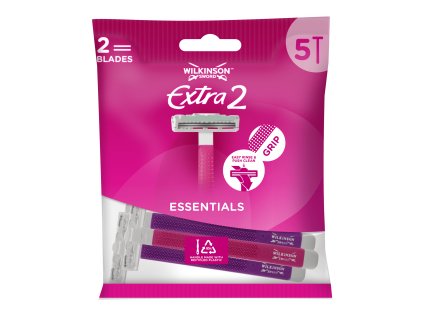 Wilkinson Sword Essentials 2 Female violet 5ks holiace strojčeky