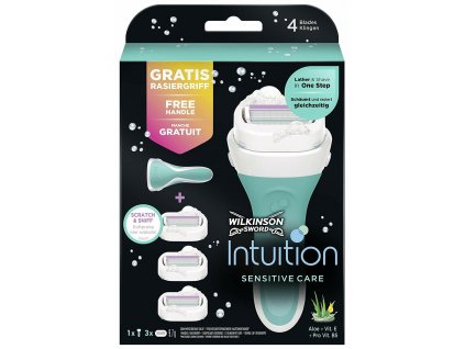 7004071N Wilkinson Intuition Sensitive Care (3blades + razor)