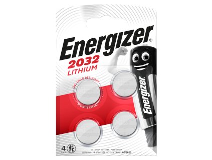 Energizer CR2032 4ks gombíkové batérie E301319304