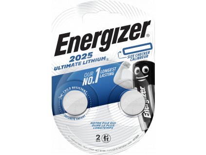 Energizer Ultimate Lithium CR2025 gombíkové batérie 2ks E301319400