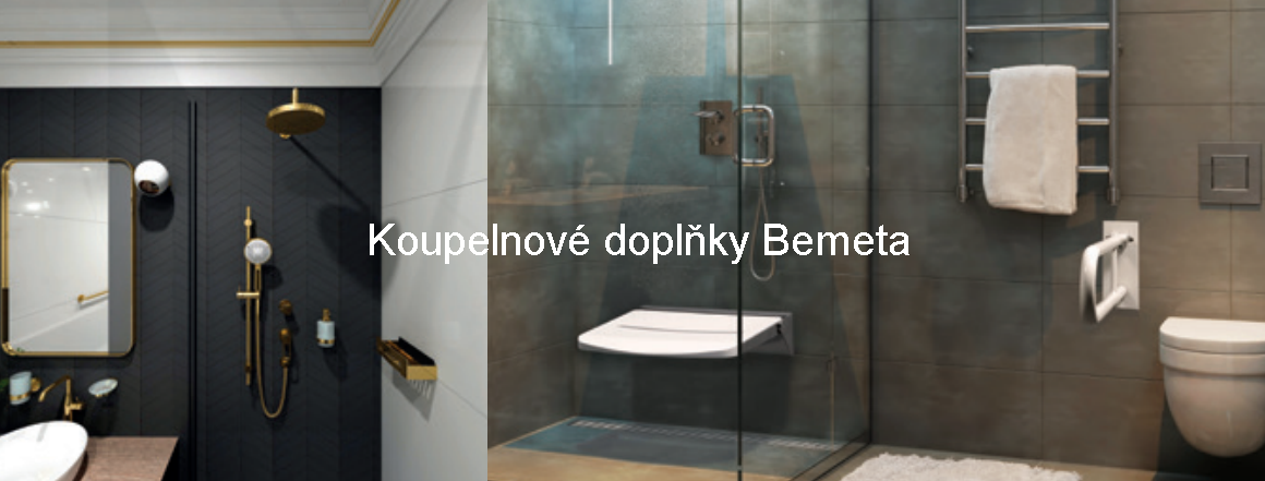 Koupelnové doplňky Bemeta