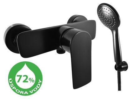 5971 1 vltava eco sprchovy set s baterii cerna matna vte481 5 1cmat rav slezak