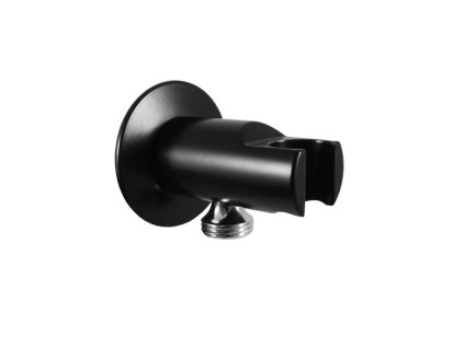 3625 1 drzak sprchy s vyvodem pro hadici cerna matna md0614rcmat rav slezak