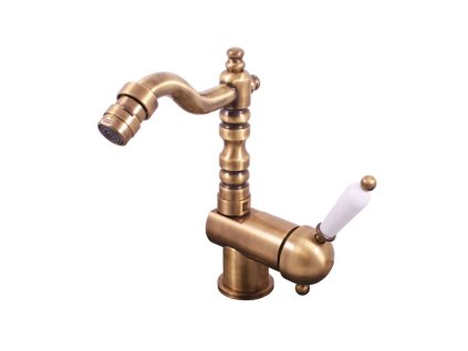 LABE - Bidetová baterie  bez výpusti, Stará mosaz (Bronz) L508.0/9SM, RAV Slezák (Barva Stará mosaz (Bronz), Rozměr 3,8")