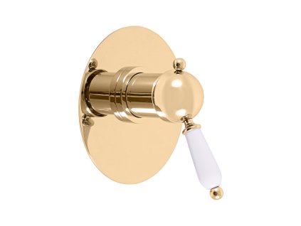 5077 1 labe sprchova baterie podomitkova 1 cestna s telesem zlata leskla l583lz rav slezak