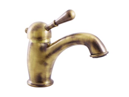 LABE - Umyvadlová baterie bez výpusti, Stará mosaz (Bronz) L426.0SM, RAV Slezák (Barva Stará mosaz (Bronz), Rozměr 3,8")