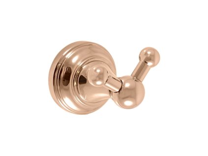 2845 1 morava retro koupelnovy doplnek vesacek dvojity zlata leskla mka0102z rav slezak