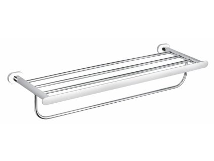 2638 1 yukon koupelnovy doplnek policka na rucniky 665 6 mm bila chrom yua0704cb rav slezak