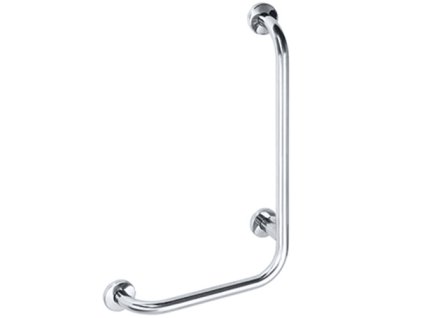 HELP: Nástěnné opěrné držadlo pravé, 680 mm, nerez, mat, s krytkou 301112062