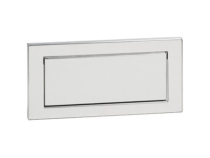 Vhoz hranatý k zabudování do desky, nerez, mat 101015335