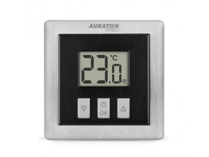 AURATON Heat Monitor (černý) samostatný bezdrátový termostat černý AURSMH2011009