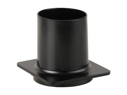 ORGANIC BLACK: Držák kartáčků, nerez, plast, černý 167111030