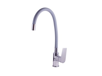 COLORADO - Dřezová baterie s flexibilním ramínkem, Chrom/šedá CO119.0/10, RAV Slezák (Barva chrom/šedá, Rozměr 3,8")