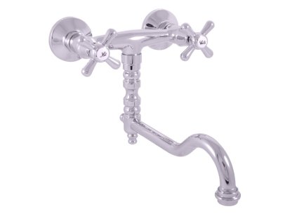 MORAVA RETRO - Umyvadlová/dřezová baterie, Chrom MK101.0/29, RAV Slezák (Barva Chrom, Rozměr 100 mm)