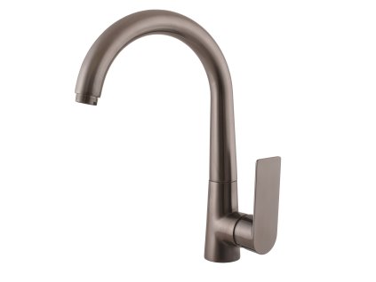 NIL - Dřezová baterie, Metal Grey - kartáčovaná NL119.0MGK, RAV Slezák (Barva METAL GREY - kartáčovaná, Rozměr 3,8")